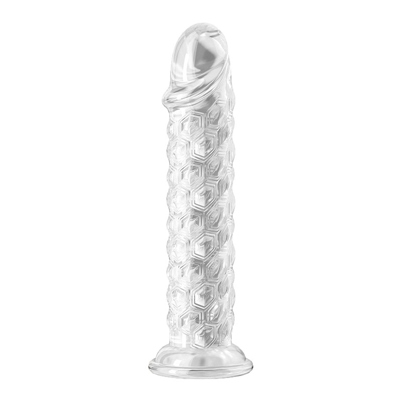 ClearlyHorny Gode Hexa Clear 17 x 3.8cm